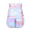 Backpack for Rainbow Decorated Elementary School Large A4 Reflective At Includes Chest Commuting To Entrance Blue [FANDARE] Kids, Girls, Cute,