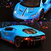 Масштаб 1/32 Lambo LP770-4, литая под давлением модель автомобиля, игрушечный автомобиль из сплава с откидным механизмом, звуком и светом, 3 открытые двери, подарок для детей, малышей, мальчиков и девочек