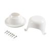 1pc White RV Roof Vent Cap RV Roof Vent Cover with Screws