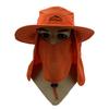 UV Protection Bucket Hat with Neck Flap for Unisex Outdoor Activities