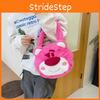 Plush Fluffy Cartoon Doll Handbag Bag Shoulder Slung Gift In Autumn Winter And