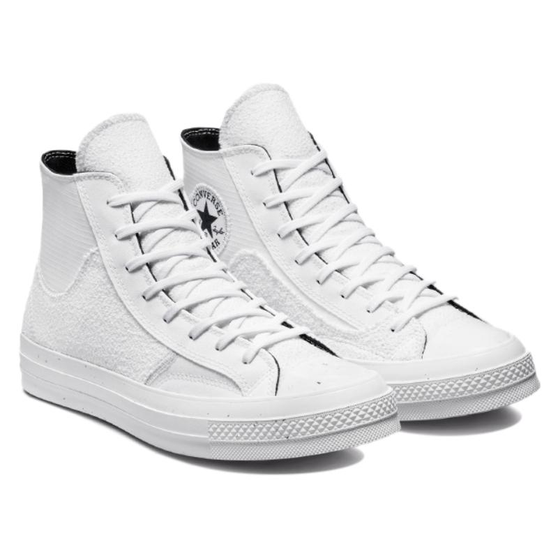 Converse Chuck Taylor All Star 70 Chuck 70 Renew Remix Chuck Taylor All Star Простые и Универсальные Эспадрильи на Высокой Подошве Унисекс Белые