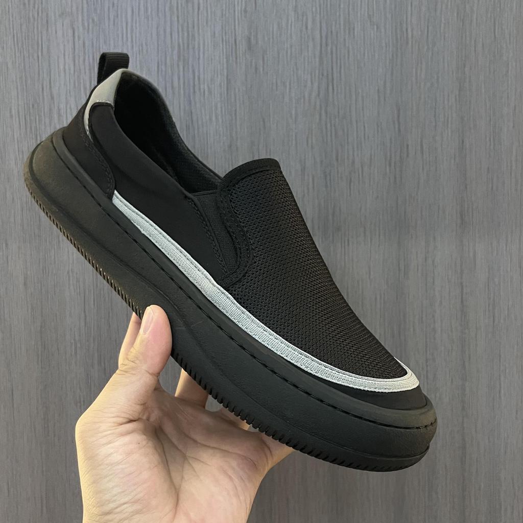 Fashion2024 Summer New Designer Mesh Shoes for Men Spring Autumn New Designer Loafers Male Black High Quality Luxury Shoes Man