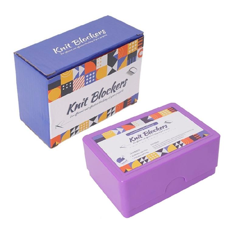 Инструмент для блокировки вязания с набором булавок 4-контактный 8-контактный для блокировки вязания шитья вязания крючком рукодельного проекта