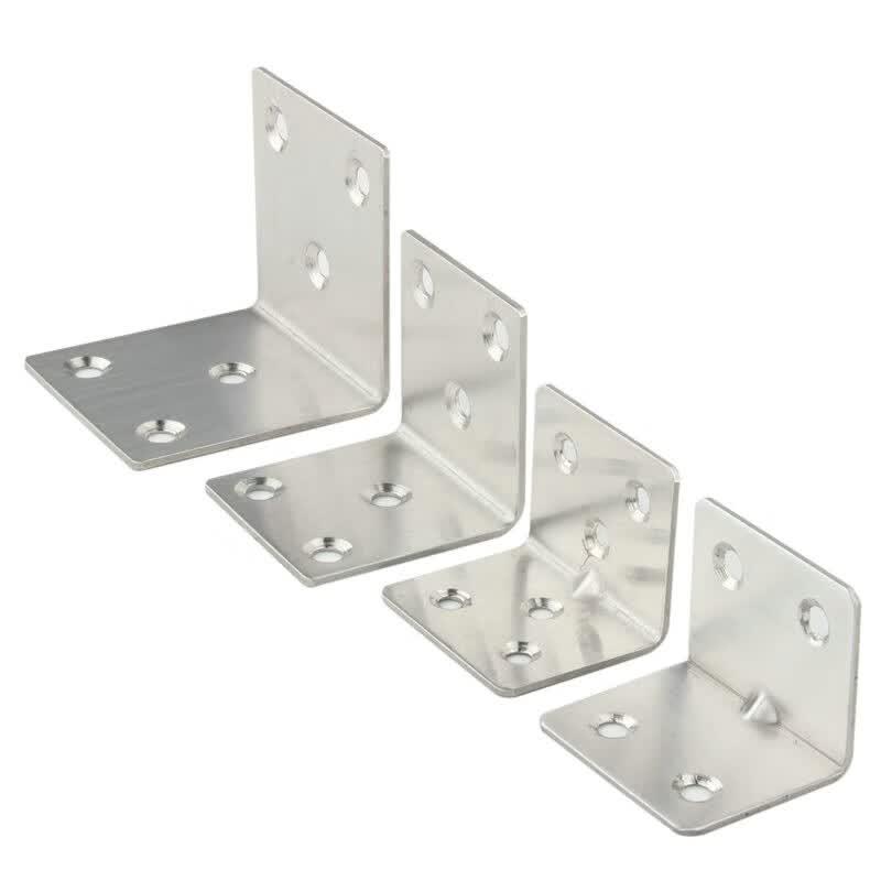 Stainless Steel L-Shaped Corner Brackets