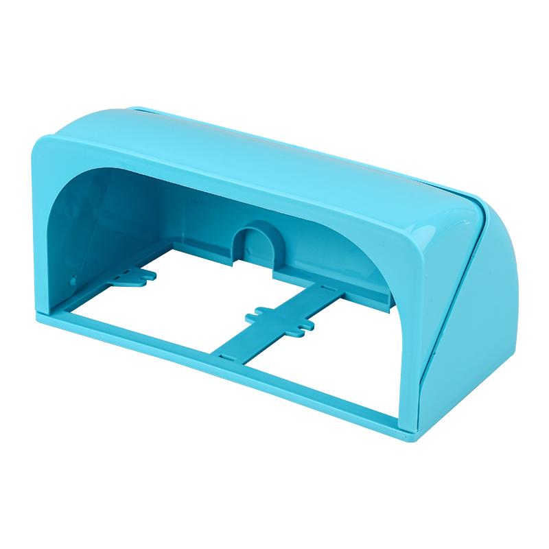 86 Тип настенной розетки Водонепроницаемая коробка Самоклеящаяся крышка для электрической вилки Ванная комната Двойной выключатель Защита розетки Брызгозащищенная коробка