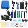 Coil Tattoo Machine Set Power Supply Clip Cord Tattoo Needle Tattoo Practice Kit for Beginner