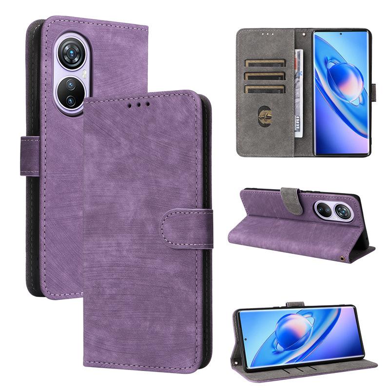 Кожаный флип-чехол для Blackview A200 Pro PU чехол для телефона полная защита корпуса противоударный с [блокировкой RFID]