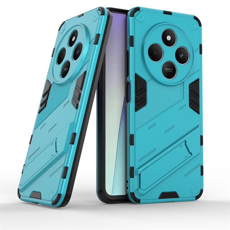 Для Xiaomi Poco C75 4G чехол ударопрочный магнитный бронированный подставка задняя крышка на Poko Little PocoC75 C 75 75C камера защитные чехлы