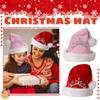 Рождественские украшения Праздничные костюмы Наряжаться Взрослая корона Рождественская плюшевая шапка