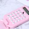 Mini Cartoon Calculator Pendant Cute Keychain Calculator Practical Portable Digits Display