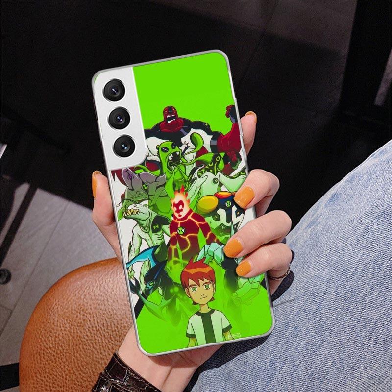 Ben Cartoon 10 Phnoe Case for Samsung Galaxy S26 S25 Edge S23 S24 Ultra S22 Plus S21 S20 FE Unique Cover Soft Coque Galaxy S23 S