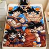 Фланелевое одеяло с принтом персонажей Dragon Ball, Высококачественное, Удобное для всех сезонов, Декор для дома, Тепло и уют, Идеально для рождественских подарков