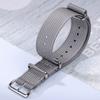 Премиальный ребристый нейлоновый ремешок для часов 18 мм 20 мм 22 мм для Omega Удобные ремешки для часов Петля Милитари Моющийся ремень для мужчин Ремешки для часов