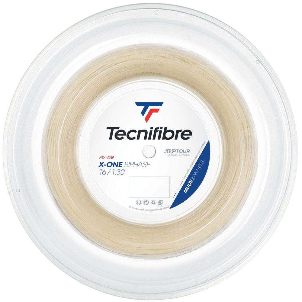 Теннисная струна Tecnifibre Gut BIPHASE 200м рулон TFR202 X-ONE 1.30мм