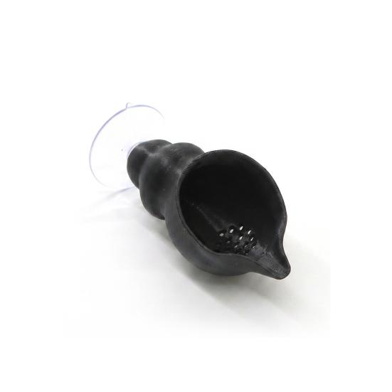 Betta Hammock Shell, Betta Fish Bed with Suction Cup, Plastic Conch Shell Fish Hammock, Resting Spot for Betta, Shrimp, Cichlid, Small Fish Tank Decor
