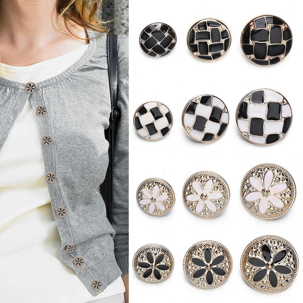 10Pcs/Set Handmade Ornaments DIY Sewing Accessories Clothing Buttons Needlework Shirt Buttons