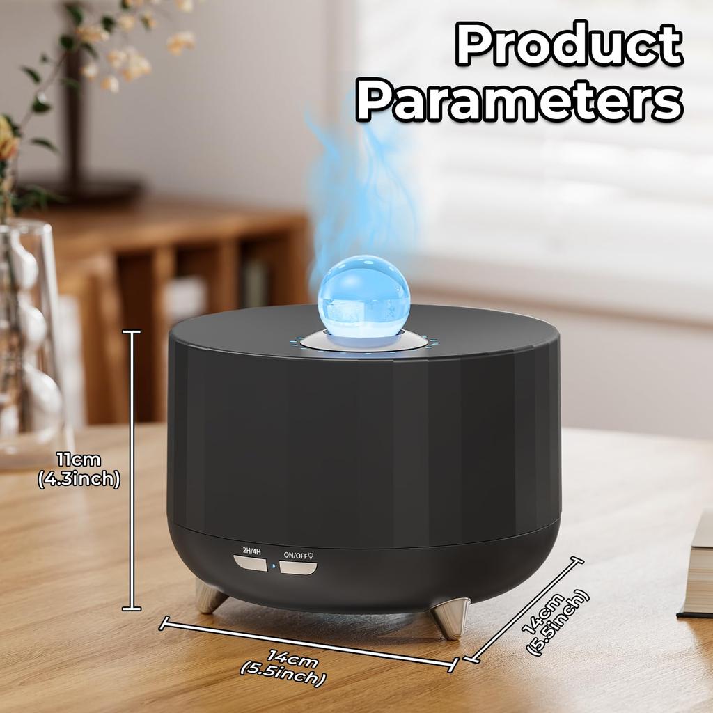 300ML Essential Oil Aroma Diffuser for Hotel Office Yoga Room Home Relaxation, Humidifier with 7 Colors LED Night Light