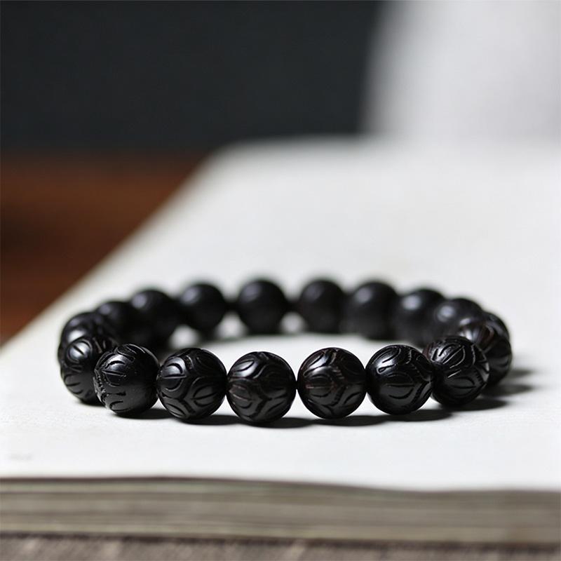 Best Selling Wooden Bead Bracelet Modern Lightweight Jewellery Con Perline Smooth Design Bright Color Natural Fragrance Bracelet