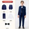 Children's Autumn/Winter Suits: British Gentleman, Flower Girl, Wedding, Boy's Piano, and Host Performance Styles