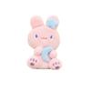 Adorable Moon Bunny Plush Toy Keychain Soft Rabbit Pendant For Lovers Bags 12cm