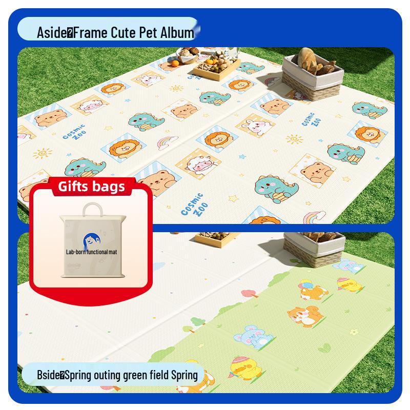 Foldable Waterproof Outdoor Picnic and Beach Mat - Portable, Moisture-Proof Camping Mat