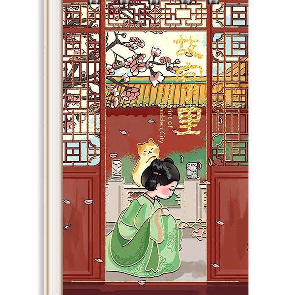 70K Мультяшный Твердый Переплет Карманный Блокнот на Спирали (Top-bound)