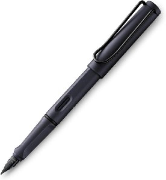 LAMY Lamy Fountain Pen F Fine Safari Steel Black L0E2-F