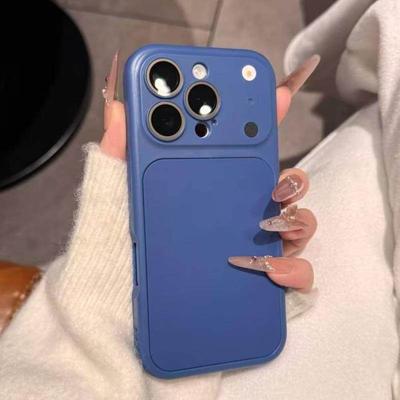 Чехол 2-в-1 из ПК+ТПУ для iPhone 17 Air 16 15 14 Plus 13 12 11 Pro Max Ударопрочный Матовый Защита объектива Мгновенная смена на чехол 17