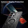 Для Magsafe Magnetic Case для Samsung Galaxy S25 S24 Ultra S23 S22 Plus FE S 24 S24Ultra Shockproof Armor Wireless Charge Cover