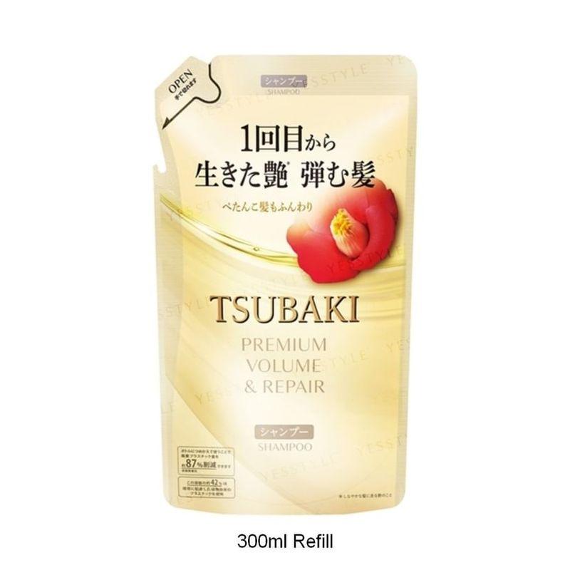 Shiseido Шампунь Tsubaki Premium для объема и восстановления