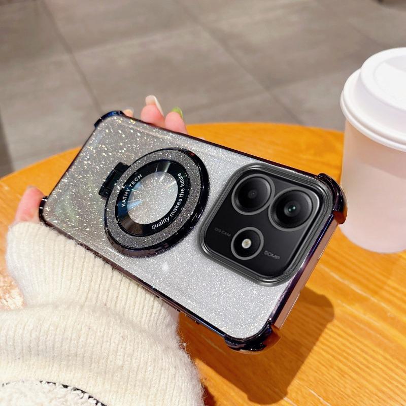 Роскошный чехол-подставка с блестками для Realme 14ProPlus 14Pro 13Pro 11 12 C30 C30S C31 C33 C35 C55 C61 C63 C53 Чехол для 13ProPlus Крышка