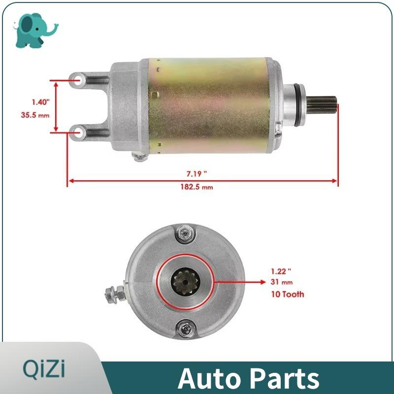 Motorcycle Parts Starter Motor for KAWASAKI NINJA ZX9R Z750 Z800 Z1000 21163-0729 21163-1283 Motorcycle Parts & Accessories