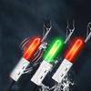Fishing Rod Light Clip Fishing Light Stick Rod Bell USB Charge Luminous Tackle Night Bright Lamp Fish Bell Alarm Indicator Rings
