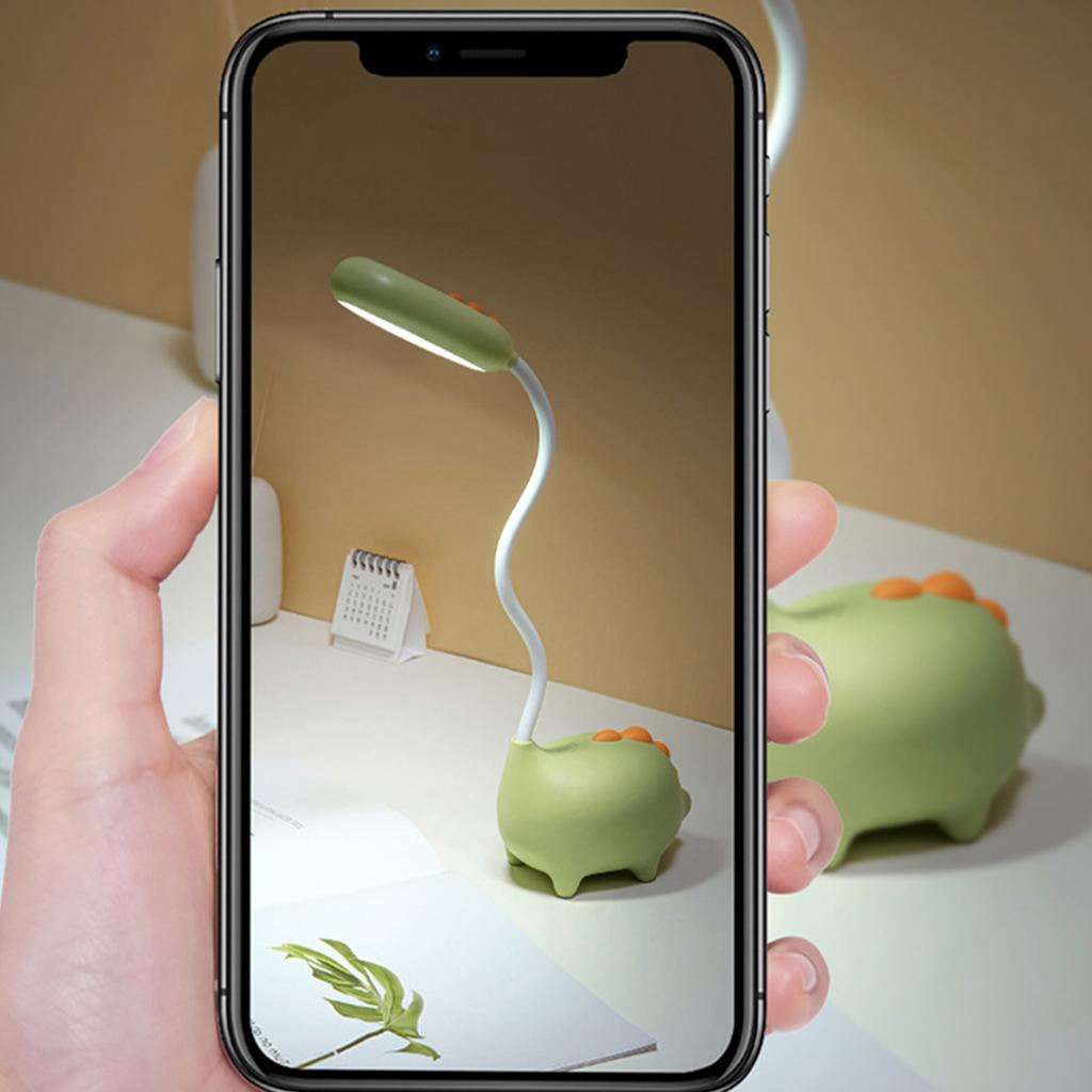 Desk Lamp USB Charging LED Eye Caring Cute Table Reading Lamp for Bedside Dormitories