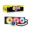Corsair ICUE LINK TITAN 360 Radiator RX ARGB Case Fan with LCD Screen Water Cooling CPU Cooler Black CW-9061023-WW