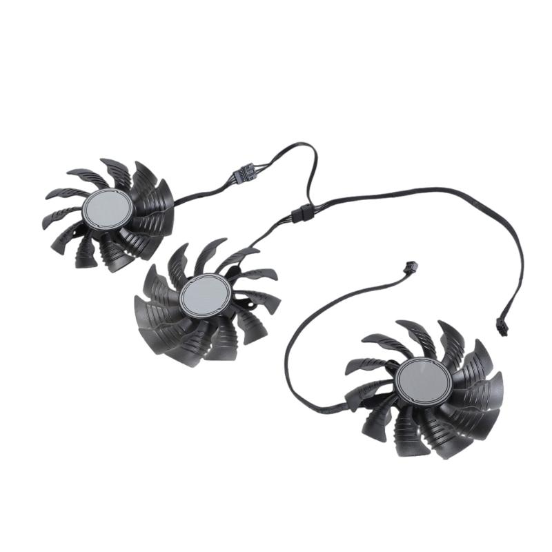 82MM T129215SU GPU Cooling Fan Replacement for RTX3070ti 3080 3090 Graphics Cards Video Card Radiator