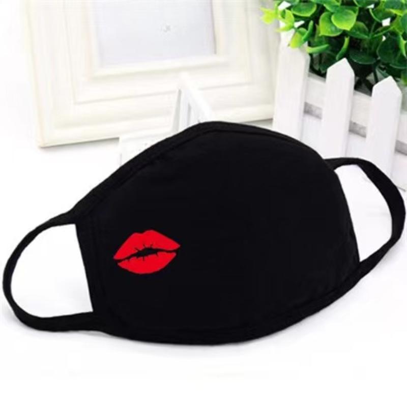 1 шт. Унисекс с принтом прекрасные многоразовые хлопковые маски для рта и лица крышка рта