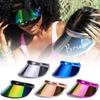PVC Summer Baseball Hat Women Men Bicycle Sun Hat High Quality Empty Top  Outdoor Sunshade