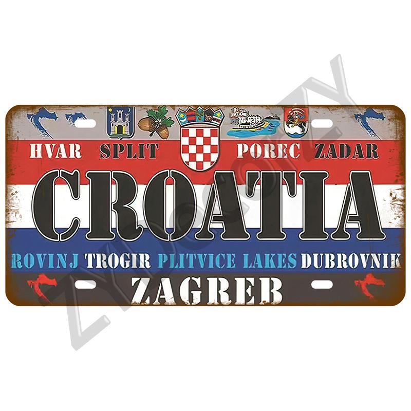 Россия Испания Металлический Знак Франция Жестяная Вывеска Табличка Германия США Флаг Страны Жестяная Тарелка Для Стены Дома Ресторан Ремесло Бар Декор