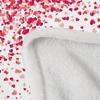 Valentine's Day Throw Blanket, Valentines Blanket Red Pink Heart Plaid Fuzzy Blanket Romantic Love Heart Decorative Soft Cozy Flannel Blanket for Mom