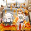 Постельное белье Splatoon Односпальное Двуспальное Полное Queen King Размер Кавайное Набор для кровати Мальчики/Девочки Взрослые Спальня Мальчика Комплекты с пододеяльником 3D Печать