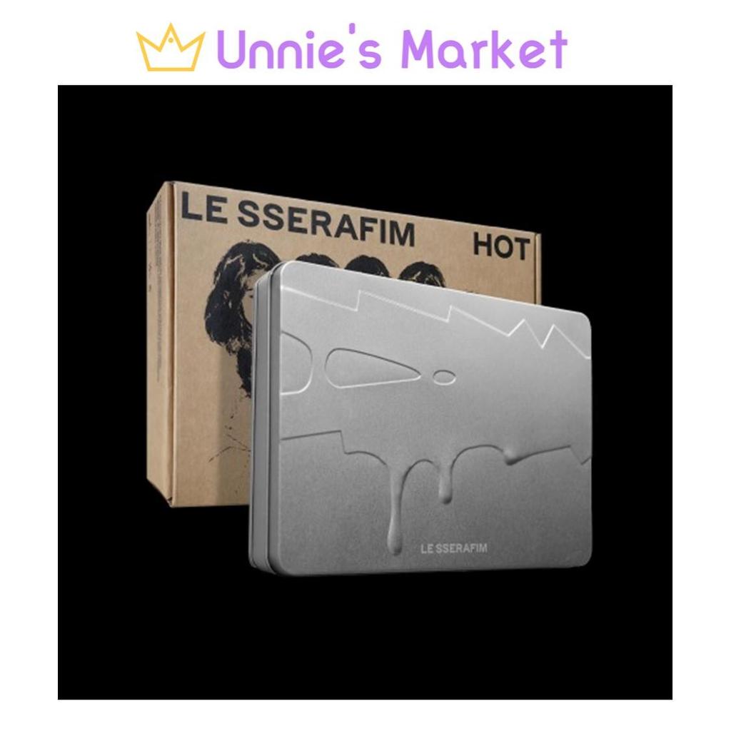 LE SSERAFIM ГОРЯЧЕЙ (ЖЕСТЯНОЙ КЕЙС вер.) / 5-й мини-альбом