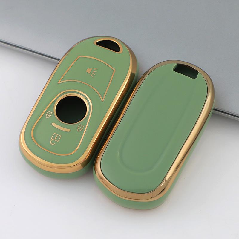 Чехол для ключа Buick Envision для Encore GX, Regal, LaCrosse, GL68 - Декоративный чехол-сумка для автомобиля с пряжкой