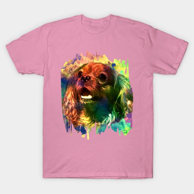 T Shirt Women Cavalier King Charles Spaniel Harajuku Print Kawaii Tshirt Summer Short Sleeve Female T-Shirt Top Tee