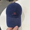 Embroidery Letter Rugged Baseball Cap Solid Color Duck Tongue Cap Fashion Sun Hat  for Women