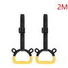 Gymnastics Rings with Adjustable Straps Pull Up Gym Rings Multi-Function Strength Training Equipment for Home Gym