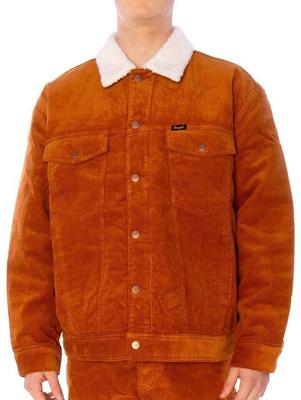 Демисезонная куртка Wrangler Antifit Sherpa Jacke lederbraun