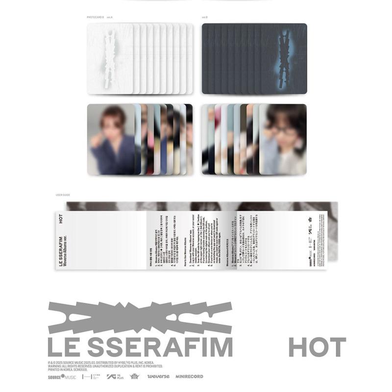 LE SSERAFIM 5-й мини-альбом «HOT» (Альбомы Weverse вер.)