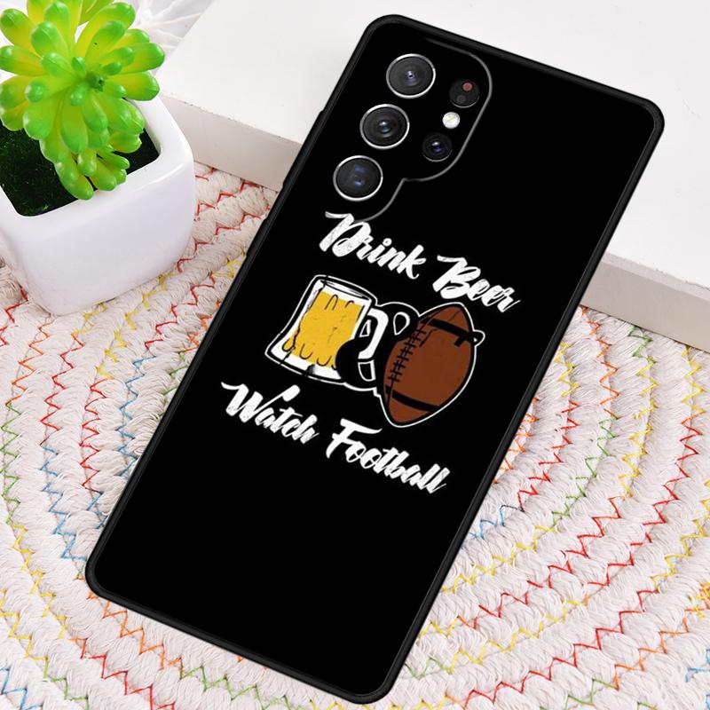 Beer Alcohol soft Phone Case for Samsung Galaxy note 10 pro S26 Ultra S23 S24 FE S25 S21 S22 PLUS shockproof Cove